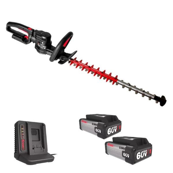 KRESS 60V 62cm Hedge Trimmer KG262E Bundle Kit (1 x 2Ah Battery & 3A Charger) - Image 1