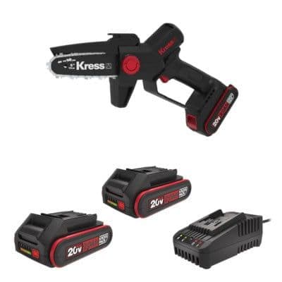 KRESS 20V One-Handed Branch Saw KG343E.9 Bundle Kit (2Ah Battery KAB02 & 2A Charger KAC02) - Image 1