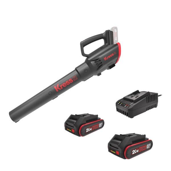 KRESS 20V Turbine Blower KG541E.9 Bundle Kit (1 x 2Ah Battery KAB02 & 2A Dual Charger KAC02) - Image 1