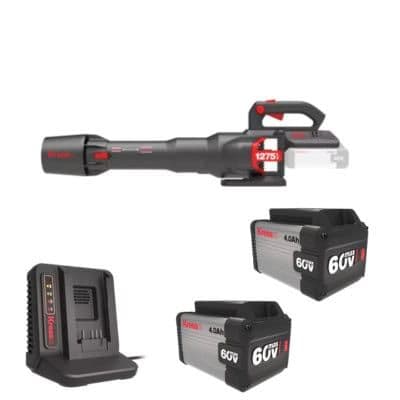 KRESS 60V Brushless Blower KG560E.9 Bundle Kit (4Ah Battery & 5A Charger) Inc 1 x 4Ah Battery For Free - Image 1