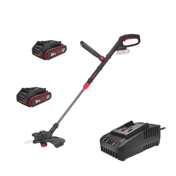 KRESS 20V 30cm Grass Trimmer KG153E.9 Bundle Kit (1 x 2Ah Battery KAB02 & 2A Dual Charger KAC02) - Image 1