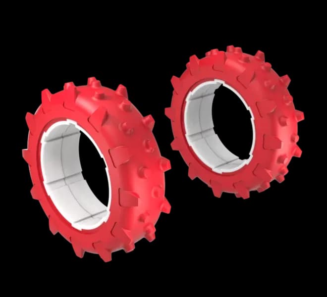 KRESS Mega Spiked Wheels KA0222 - Image 1