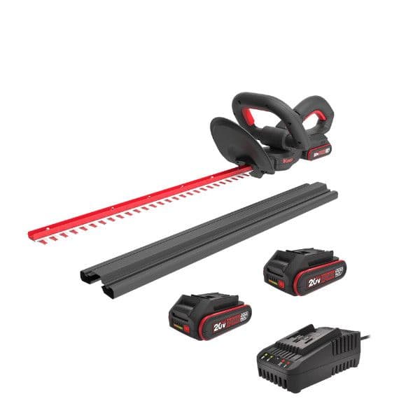 KRESS 20V 52cm Hedge Trimmer KG254E.9 Bundle Kit (1 x 2Ah Battery KAB02 & 2A Dual Charger KAC02) - Image 1
