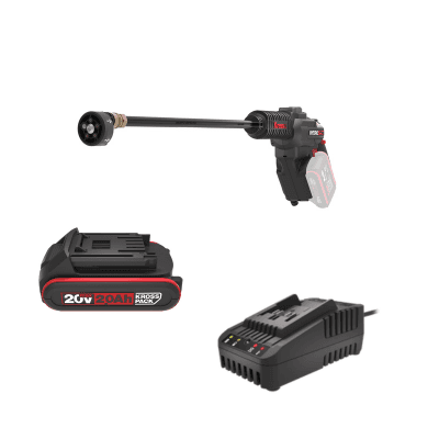 KRESS 20V Portable Pressure Washer KG633E.9 Bundle Kit (1 x 4Ah Batteries KAB04 & 2A Charger) - Image 1