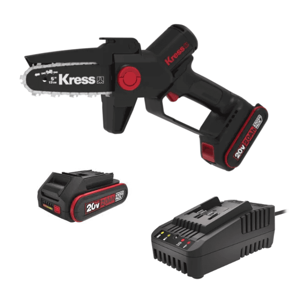 KRESS 20V One-Handed Branch Saw KG343E.9 Bundle Kit (2Ah Battery KAB02 & 2A Charger KAC02) - Image 1